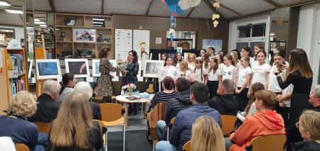 Pogovor s Kristino Krhin, cestitka ob jubileju, fofo K Papez